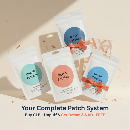 Our Best-Selling Gut Duo — Now with 2 Free Support Patches.