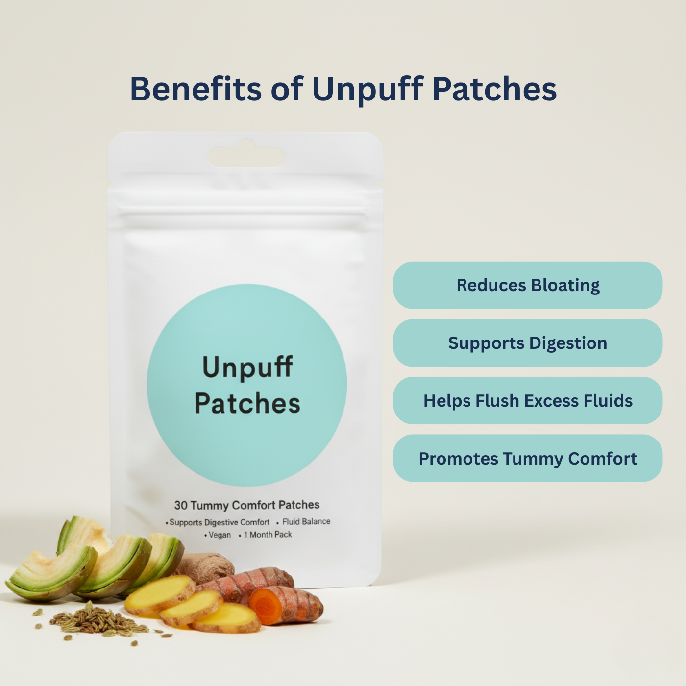 Our Best-Selling Gut Duo — Now with 2 Free Support Patches.